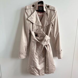 ✿ Vince Camuto Sateen Twill Rain Trench Coat ✿